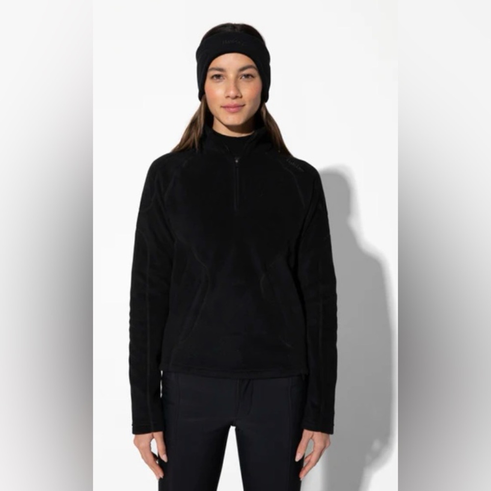 Half days Black Zip up Sweater